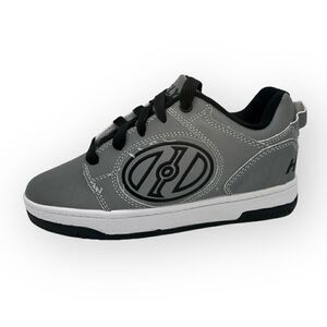Heelys Kids Voyager Reflective Lace Up Skate Sneaker Shoes Gray Size 3 Youth